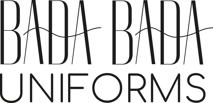 Bada Bada Uniforms logo poziome